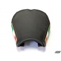 LUIMOTO Team Italia Rider Seat Cover for the DUCATI 1198 / 1098 / 848 / Evo
